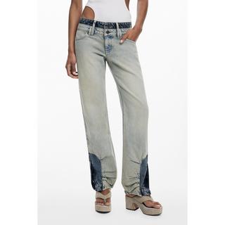 Desigual Jean Coupe Droite  