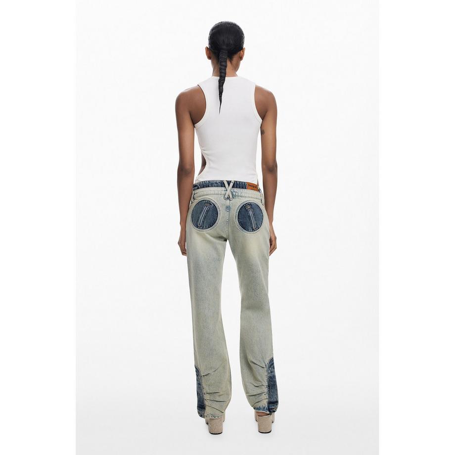 Desigual Regular Fit Jeans  