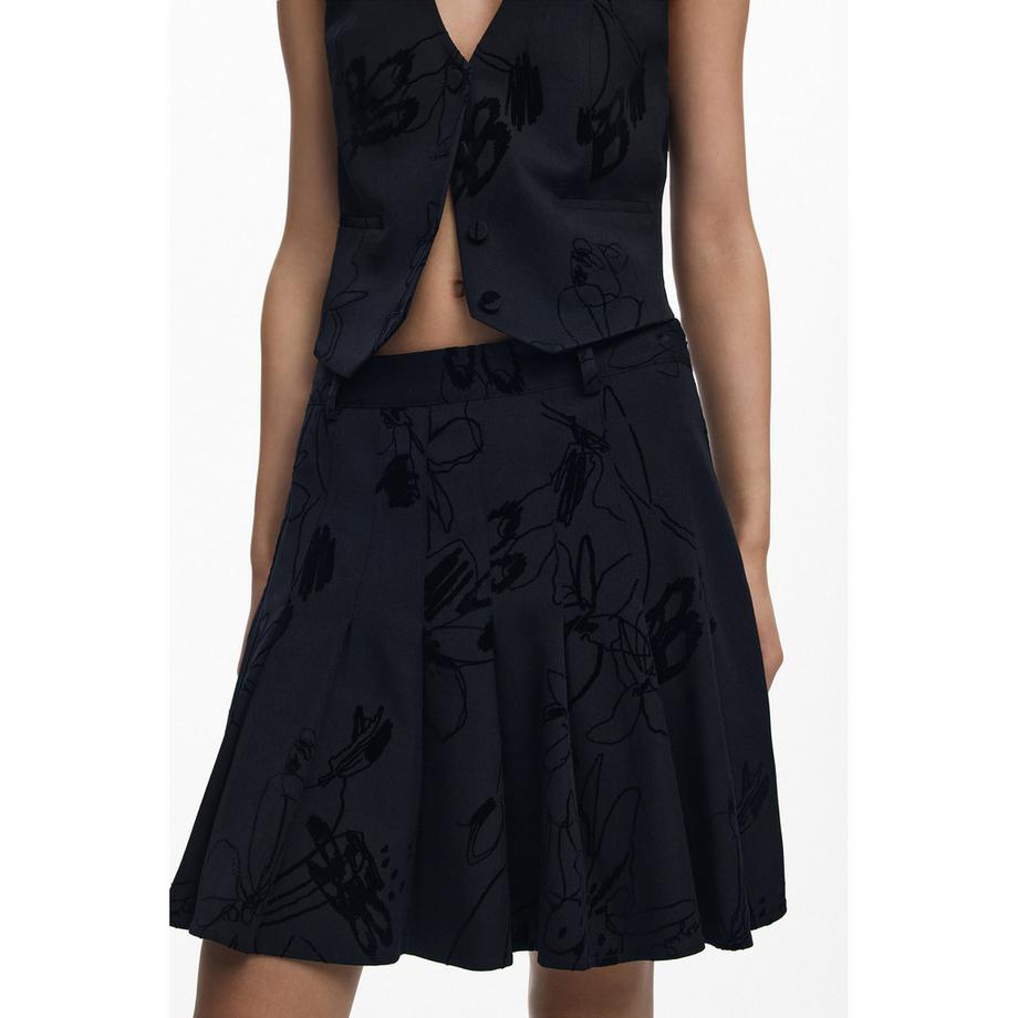 Desigual Minigonna Plissettata  