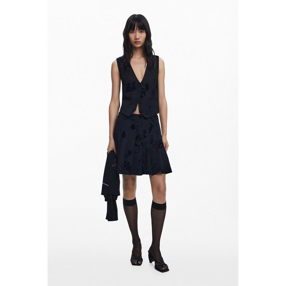 Desigual Minigonna Plissettata  