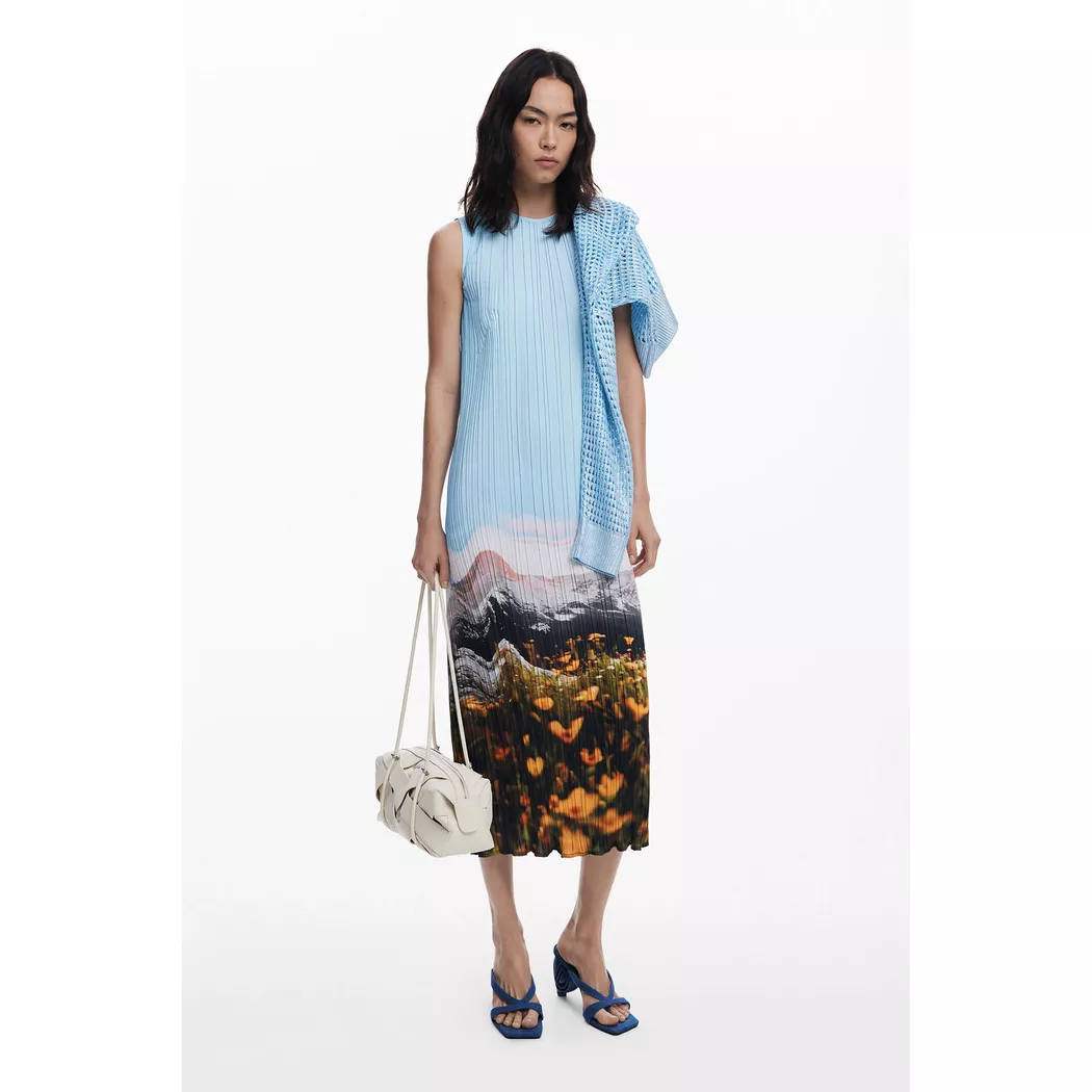 Desigual - Weste, für Damen, Blau, Größe S