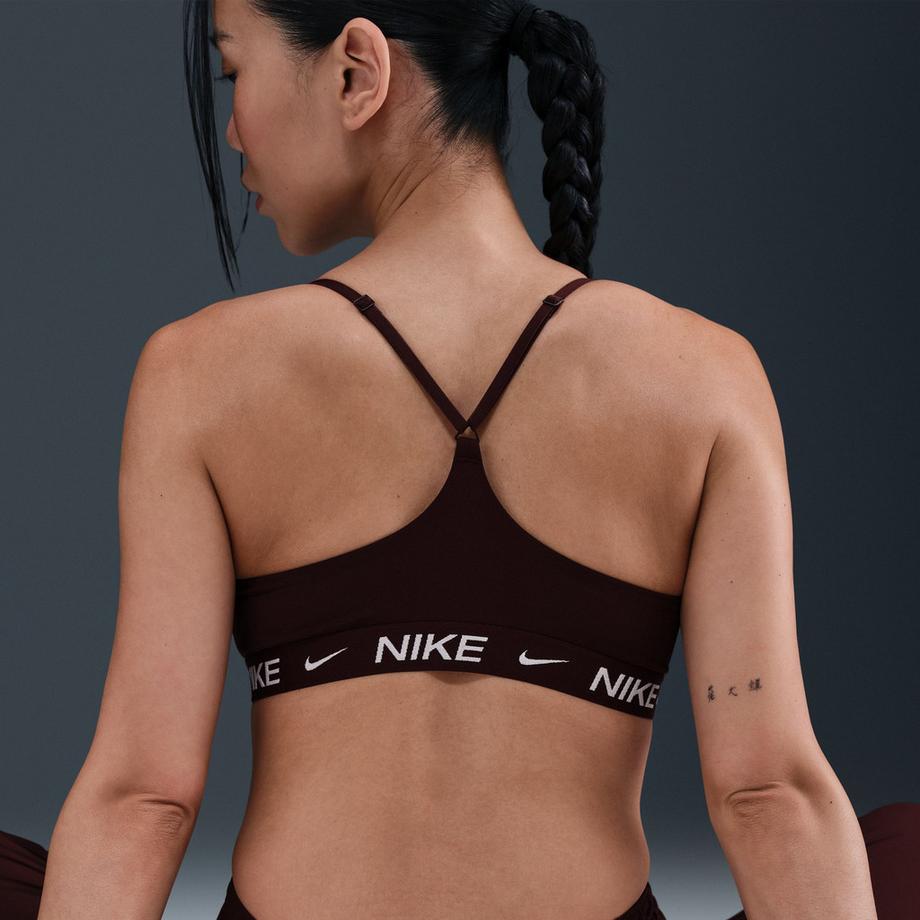NIKE BH,bügellos,oWatte Sport-BH, Light Support mit Racerback 