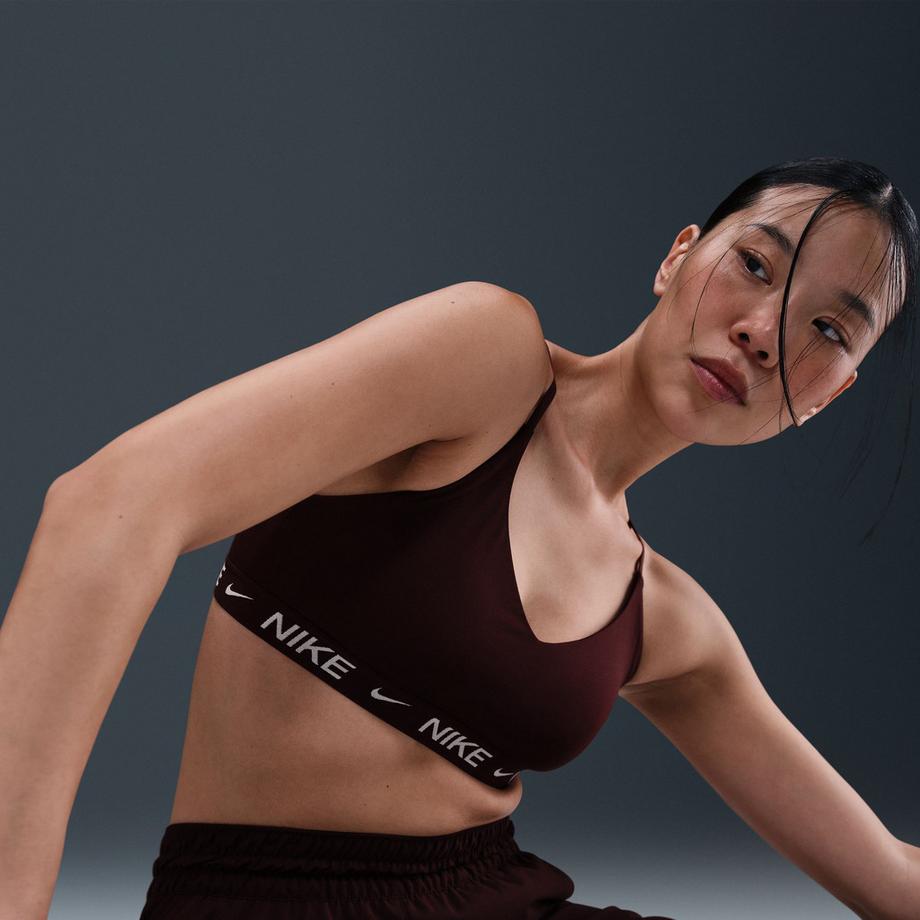 NIKE BH,bügellos,oWatte Sport-BH, Light Support mit Racerback 