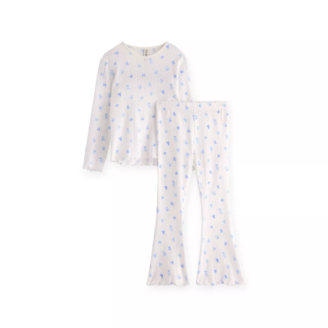 Lindex - Pyjama-Set, 98-104, Weiss