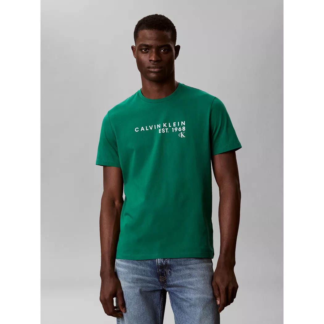 Calvin Klein Jeans - T-Shirt, für Herren, Grün, Größe M 2