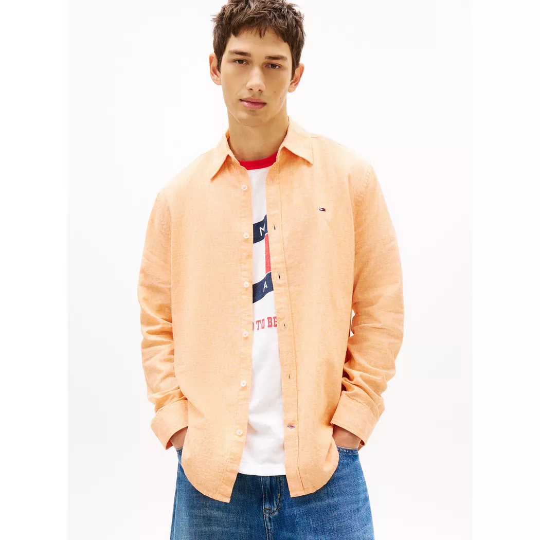 Tommy Jeans - Hemd, für Herren, Orange, Größe XXL