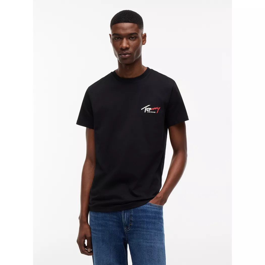 Tommy Jeans - T-shirt - Taille M Noir homme