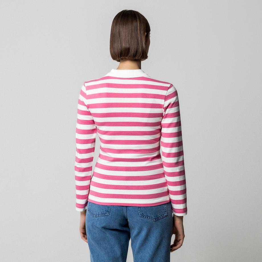 Manor Woman Sweat-shirt rayé à manches longues  