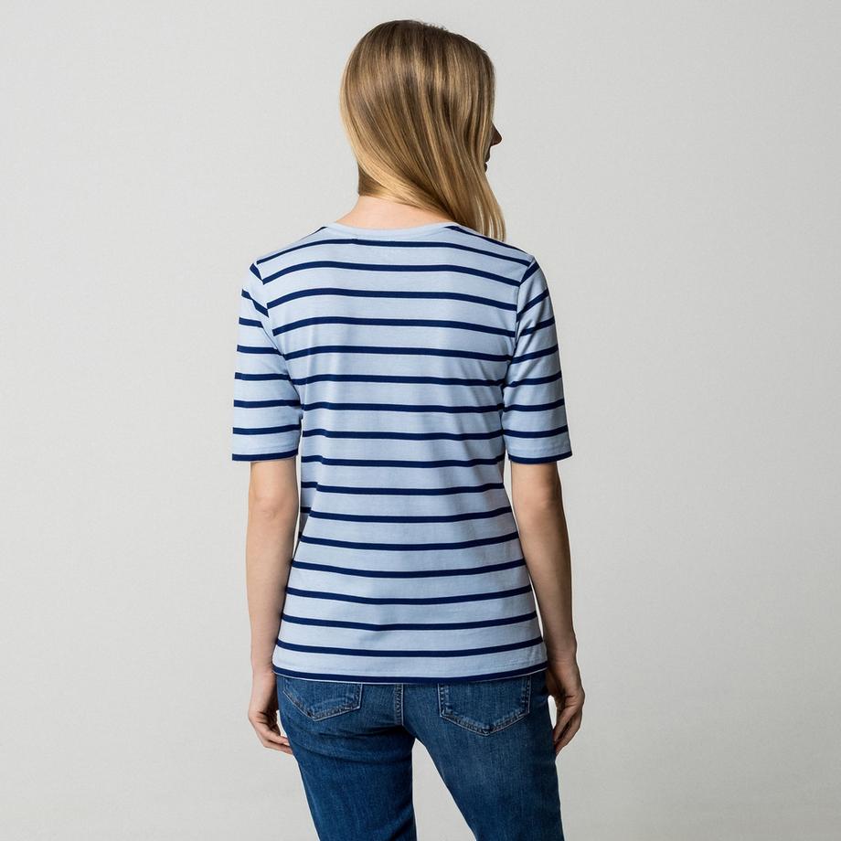 Manor Woman T-shirt Col Rond Manches Courtes  