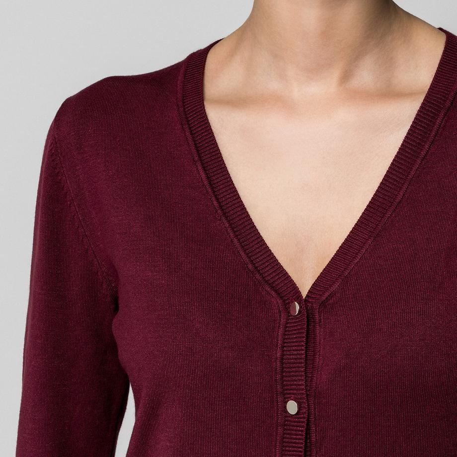 Manor Woman Cardigan Col V  