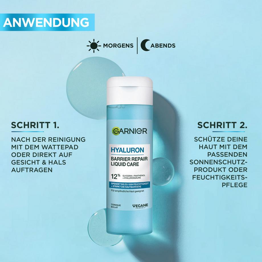 GARNIER  Hyaluron Barrier Repair Liquid Care 