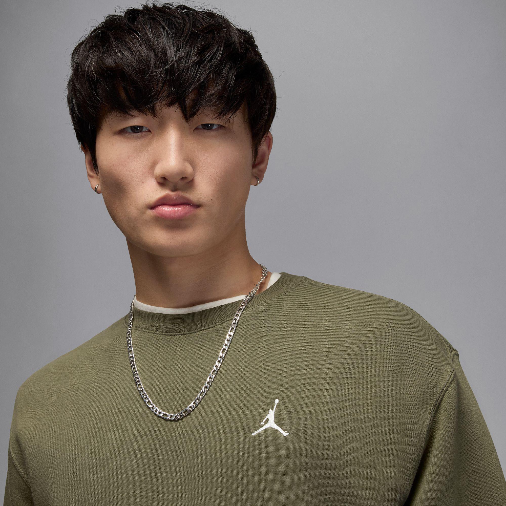 NIKE M J BRK FLC CREW Felpa 