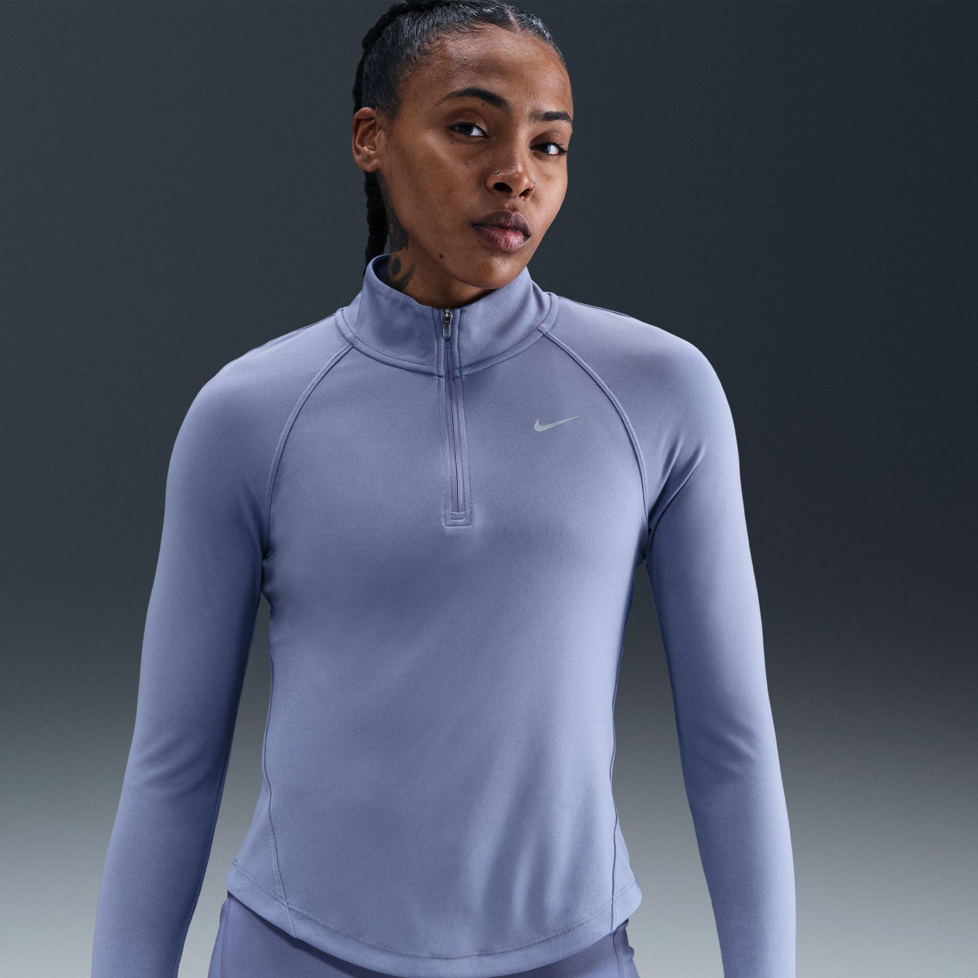 NIKE  W NK TEMPO SWSH HBR DF HZ TOP T-Shirt 