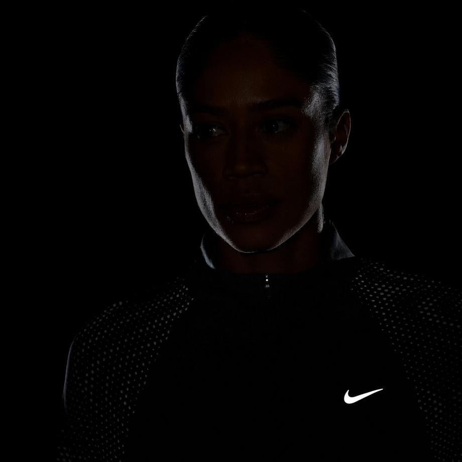 NIKE W TEMPO DF FLSH HZ T-shirt, maniche lunghe 