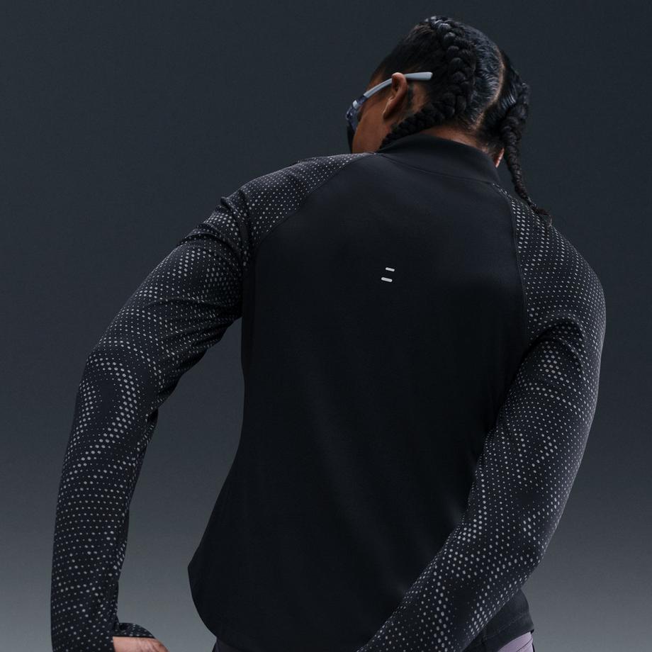 NIKE W TEMPO DF FLSH HZ T-shirt, maniche lunghe 