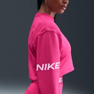 NIKE W NP DF FLC CREW TT GRX Sweatjacke 