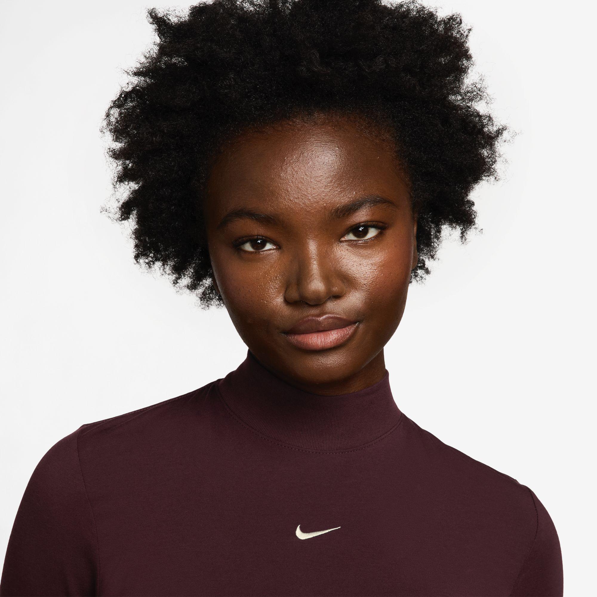 NIKE W NSW NK CHLL KNT MOCK TEE Fleecejacke 