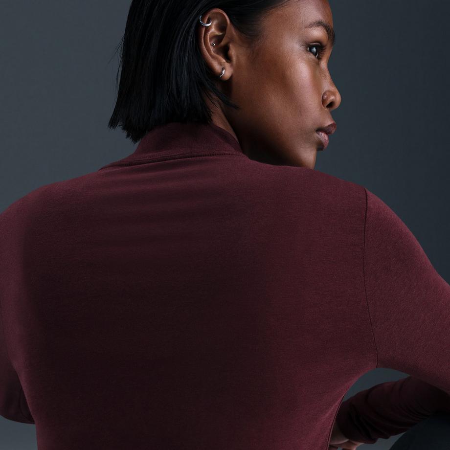 NIKE W NSW NK CHLL KNT MOCK TEE Veste polaire 