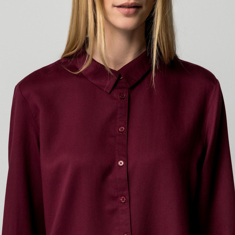 Manor Woman Chemisier Manches Longues Uni  