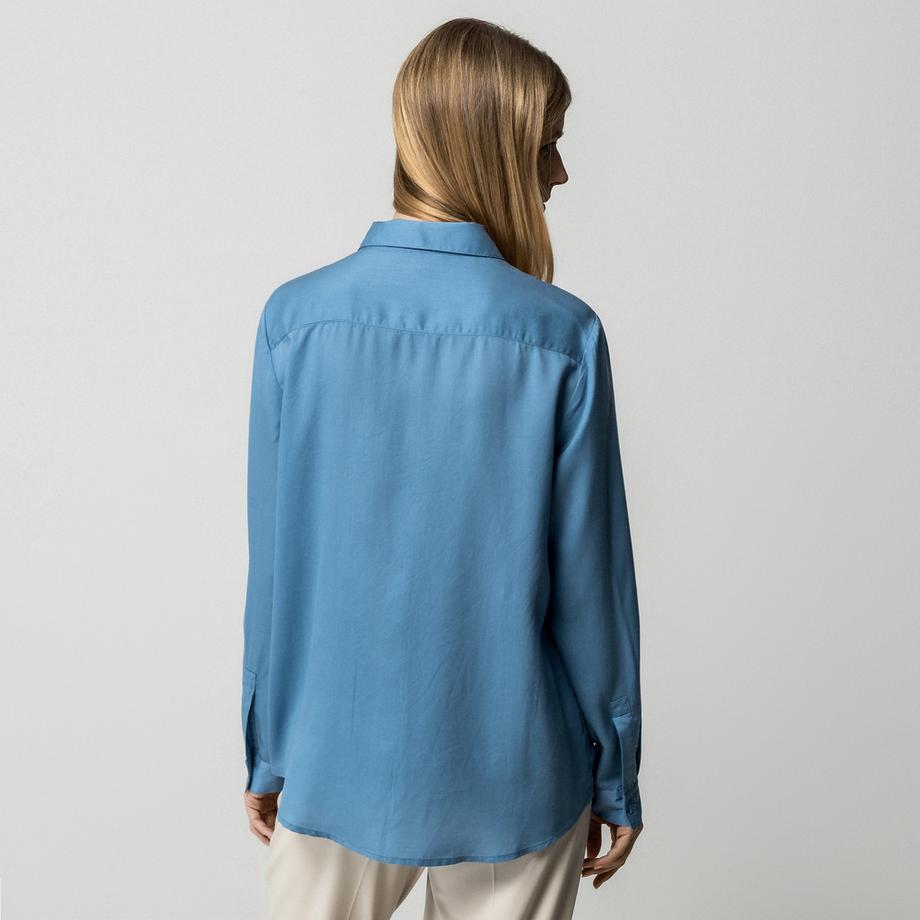 Manor Woman Camicetta Maniche Lunghe Tinta Unita  