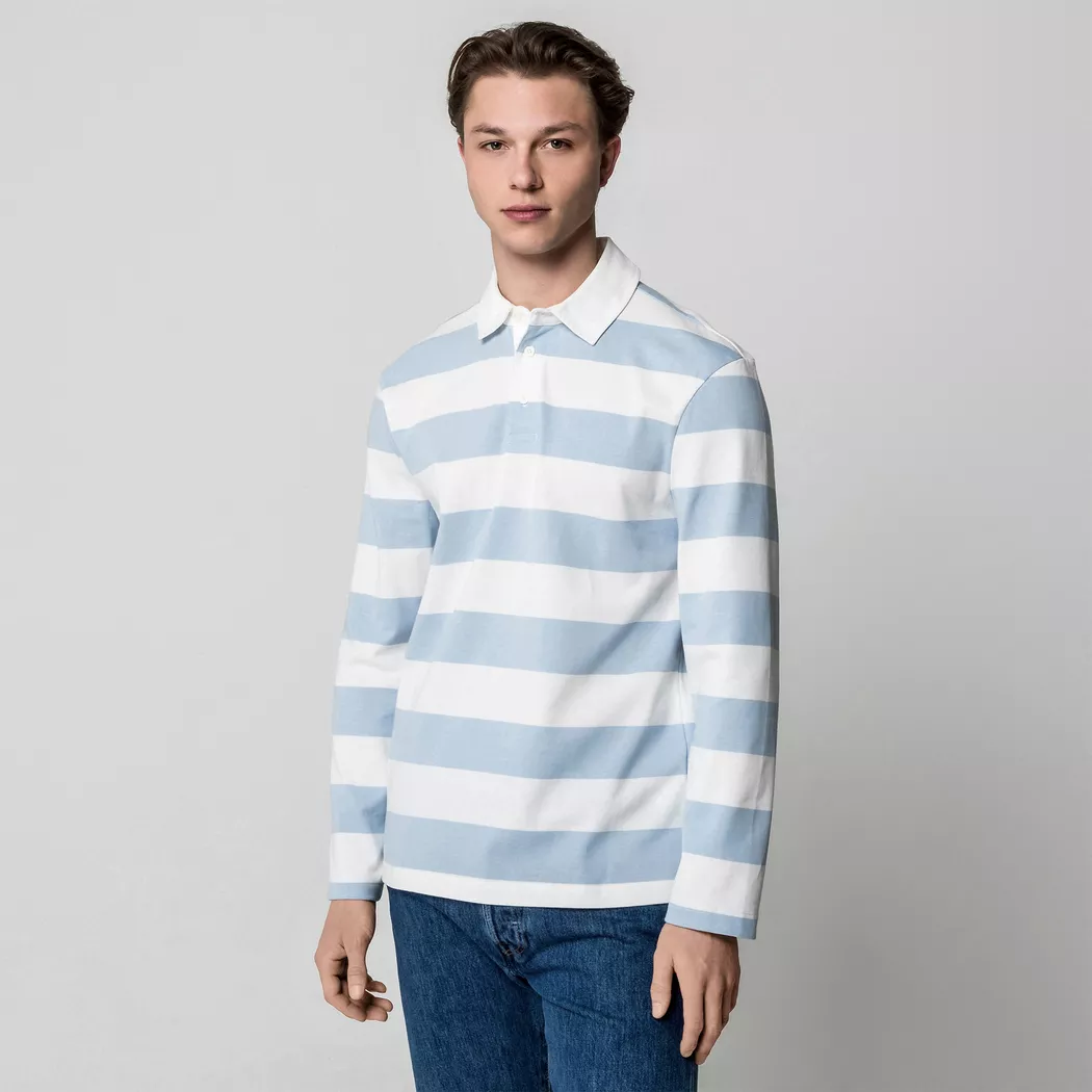 Manor Man - T-Shirt, für Herren, Stahlblau, Größe L 2