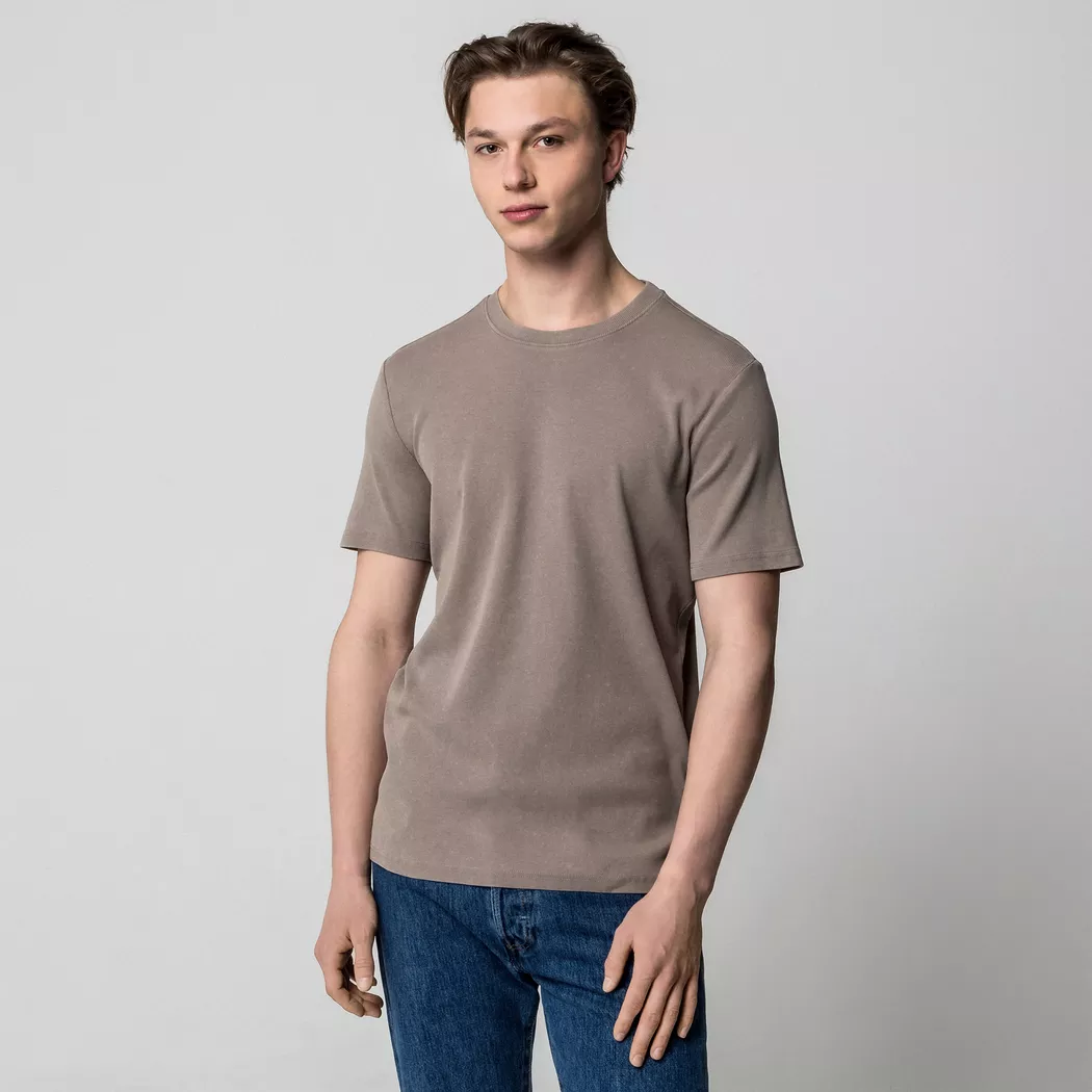 Manor Man - T-Shirt, für Herren, Schokolade, Größe S 3