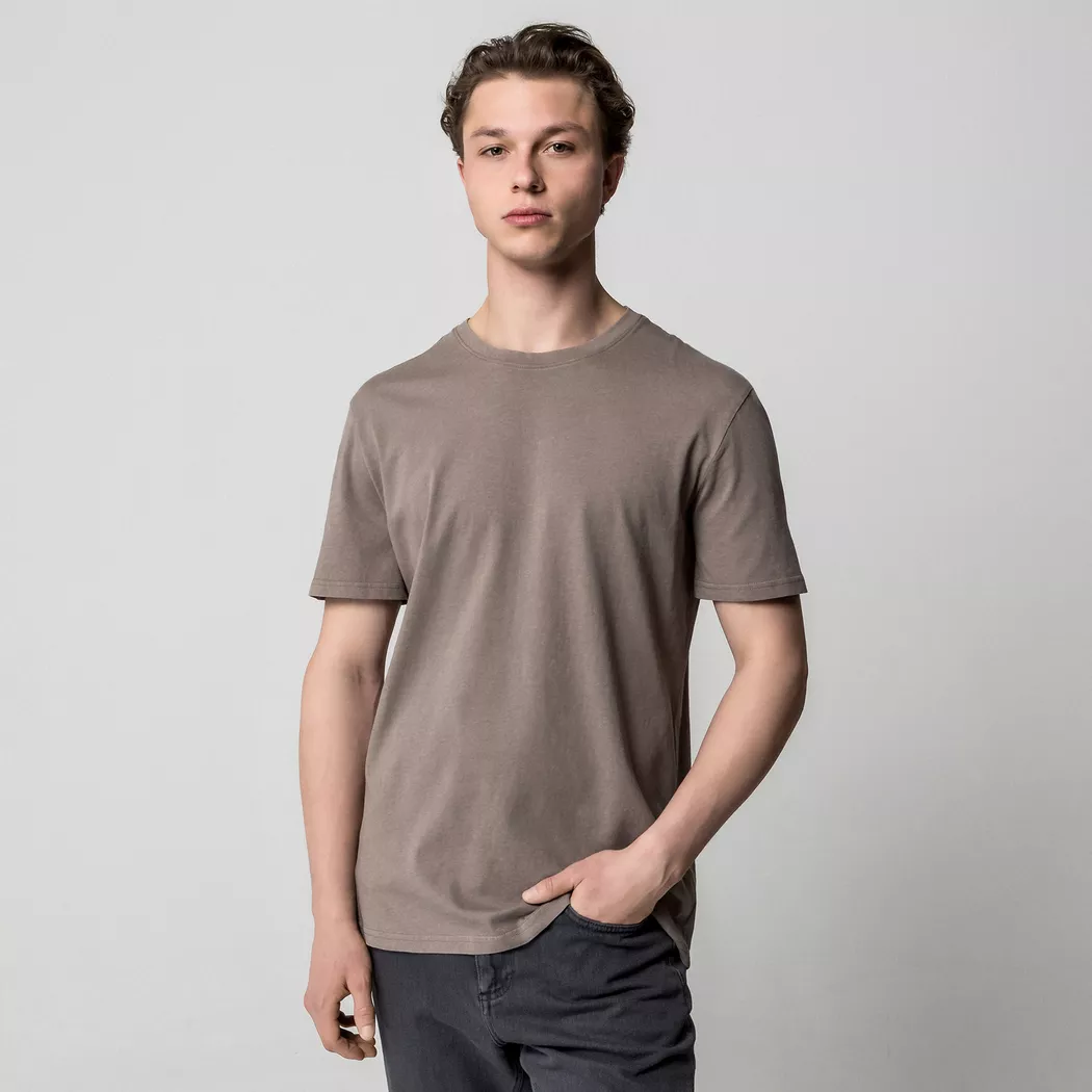 Manor Man - T-Shirt, für Herren, Schokolade, Größe S 5