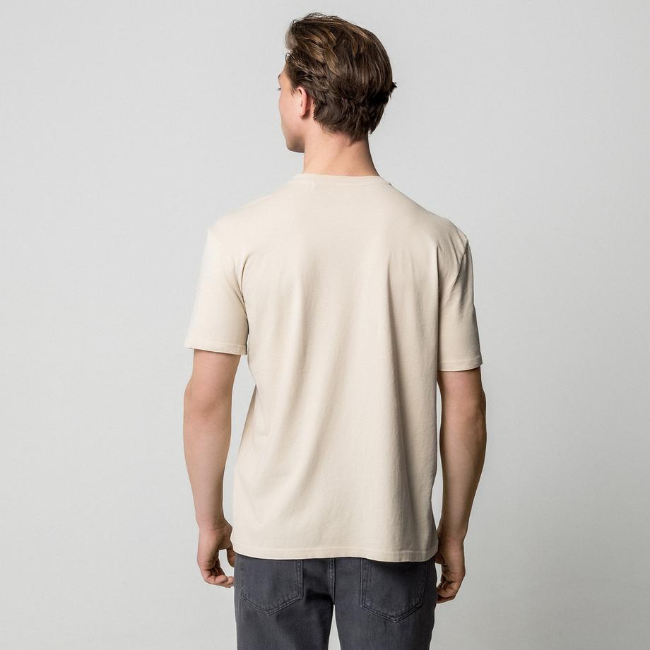 Manor Man Kurzarm V-Ausschnitt T-Shirt Regular Fit  