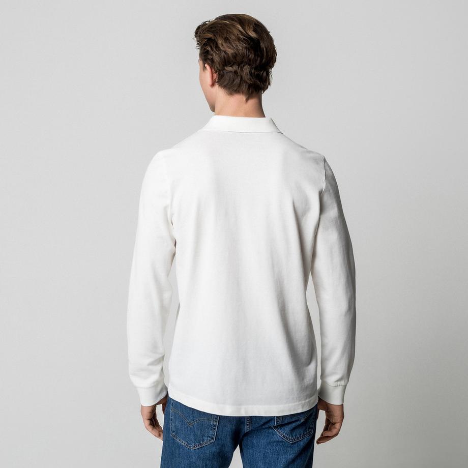 Manor Man Polo a maniche lunghe Regular Fit  