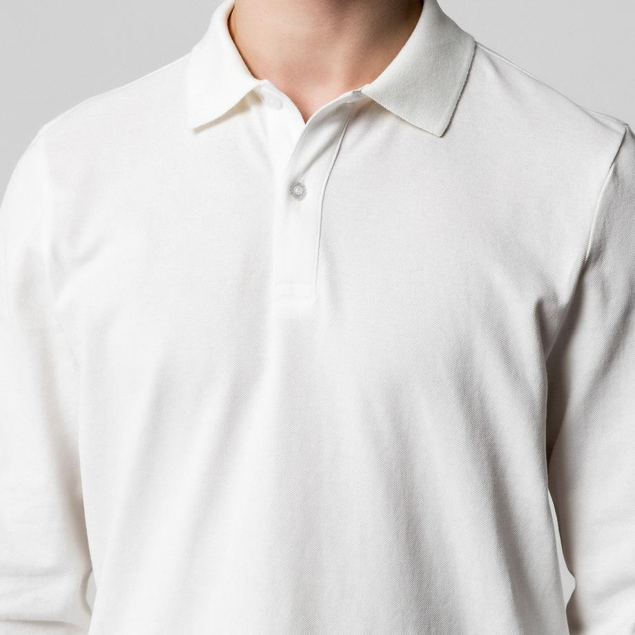 Manor Man Polo a maniche lunghe Regular Fit  