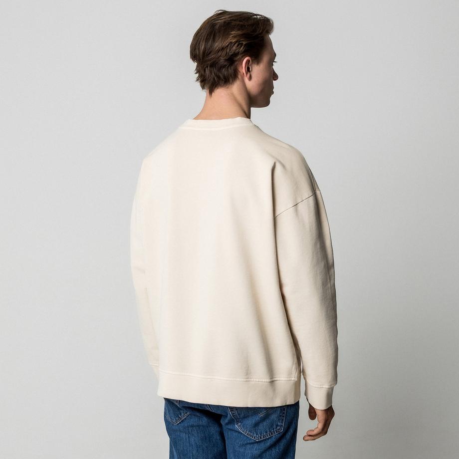 Manor Man Oversized Rundhals-Sweatshirt  
