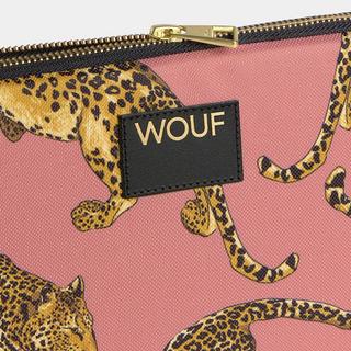 Wouf Blush Leopard Housse Ordinateur Portable  