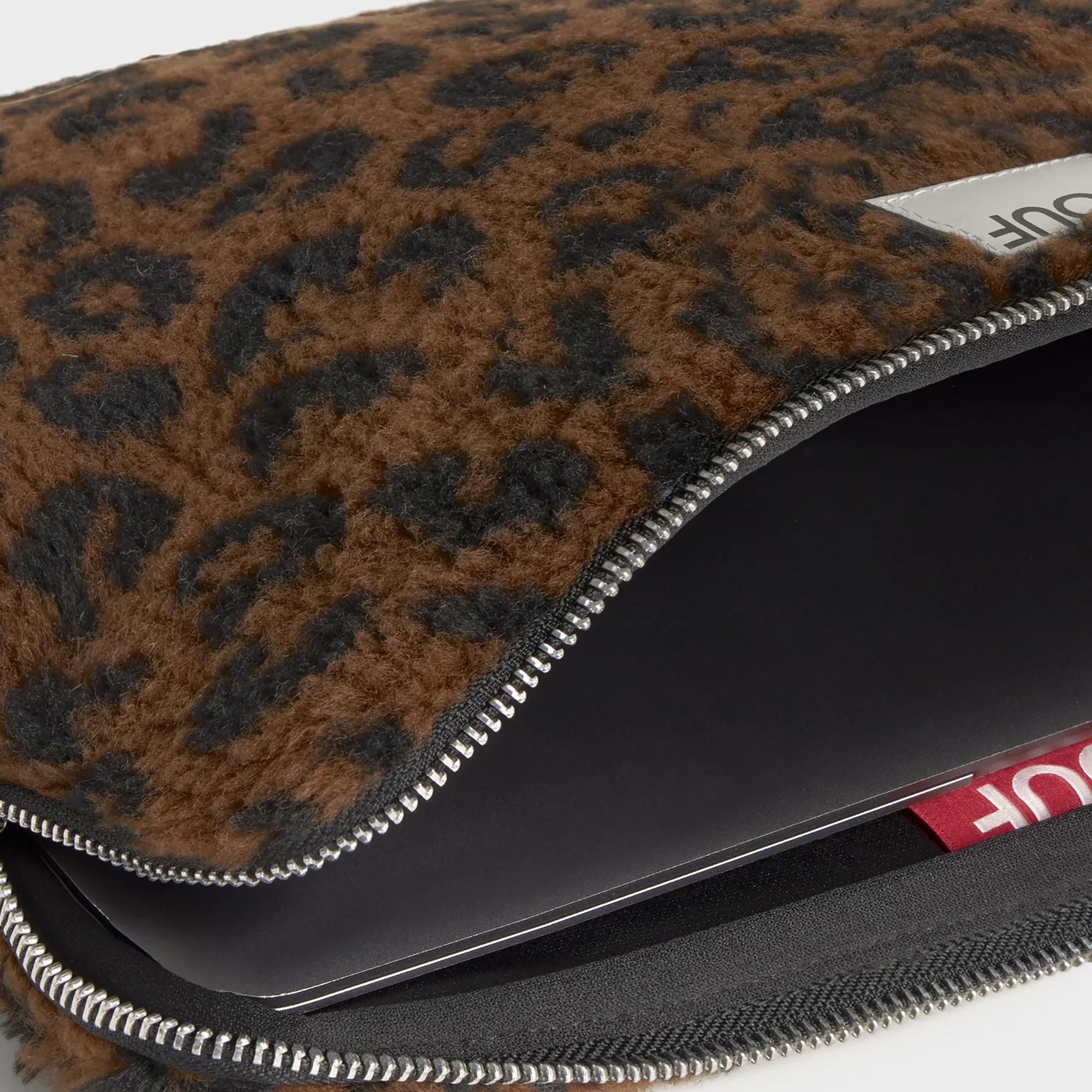 Wouf Simona Leopard Print Laptoptasche  