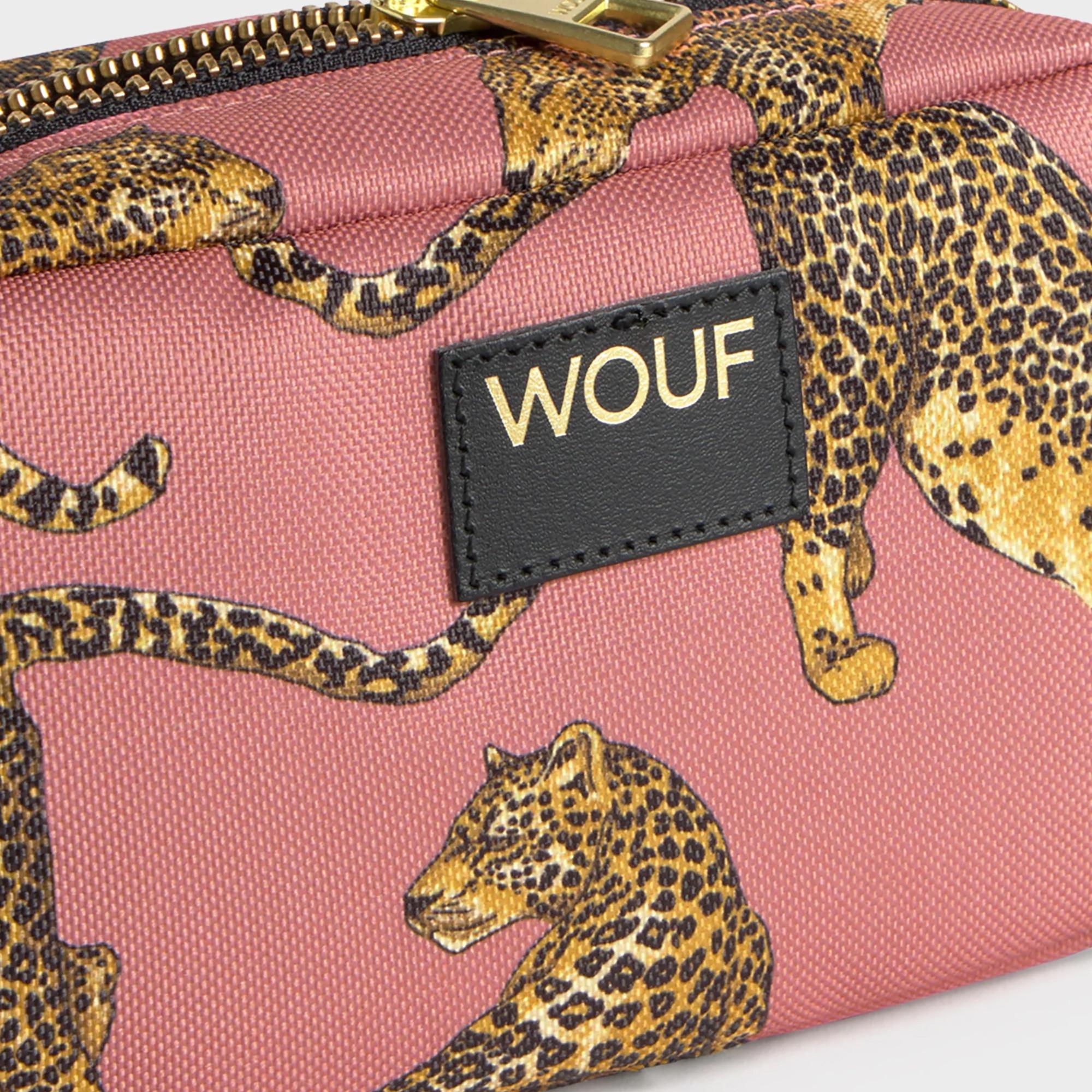 Wouf Nécessaire Blush Leopard 
