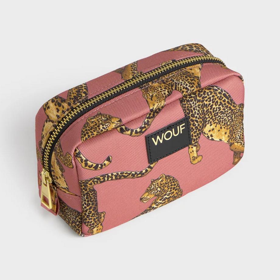 Wouf Nécessaire Blush Leopard 