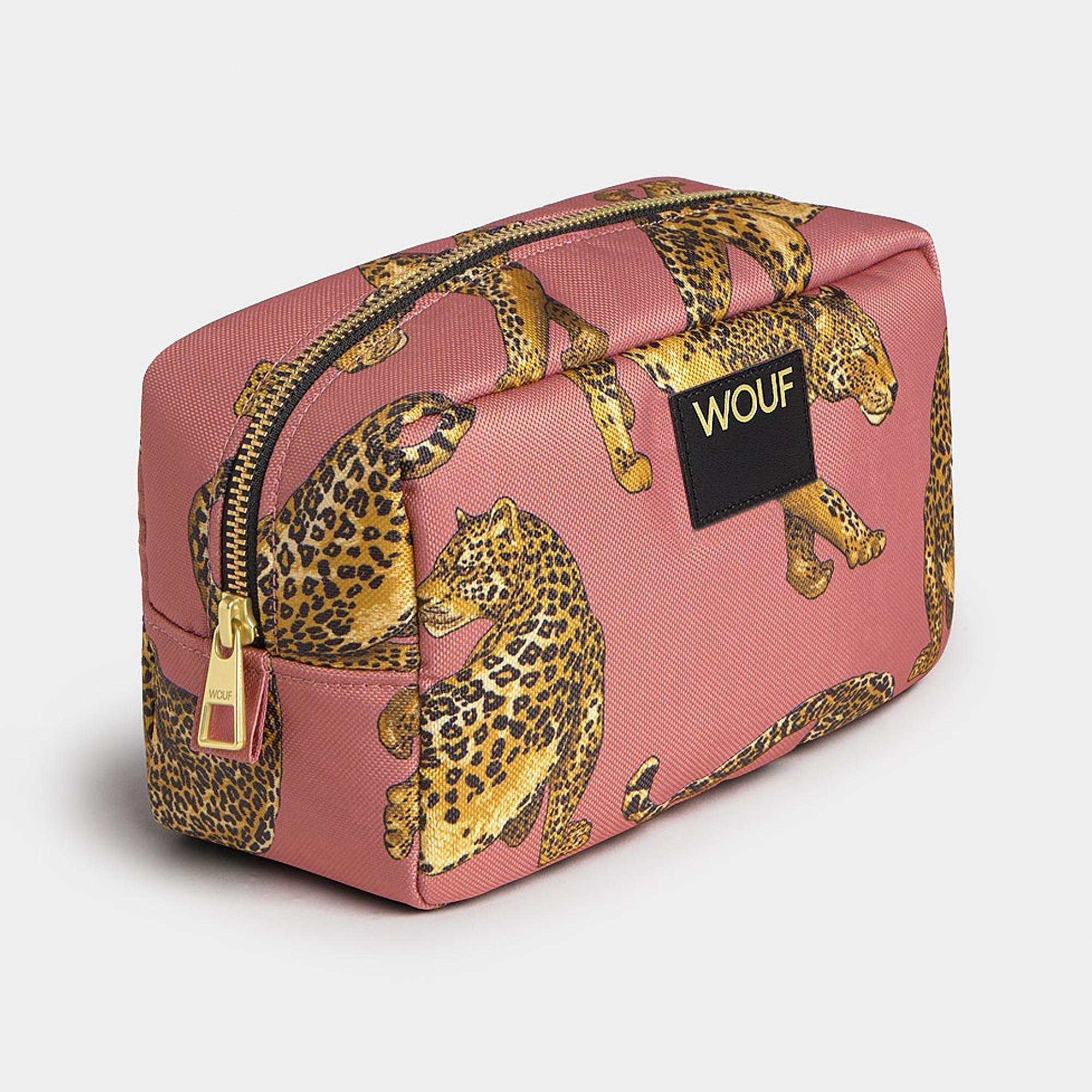 Wouf Nécessaire Blush Leopard 
