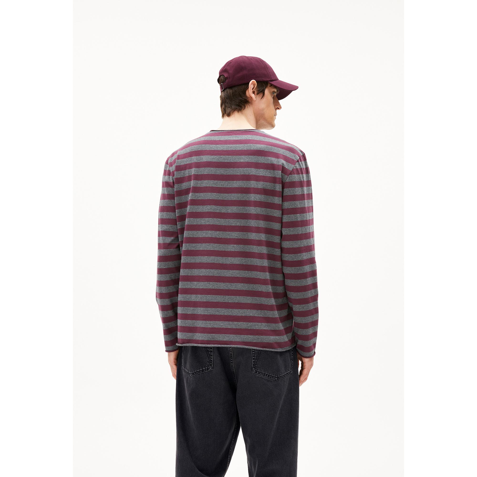 ARMEDANGELS Langarm Gestreiftes T-Shirt  