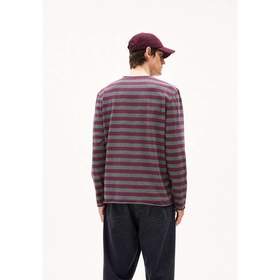 ARMEDANGELS Langarm Gestreiftes T-Shirt  