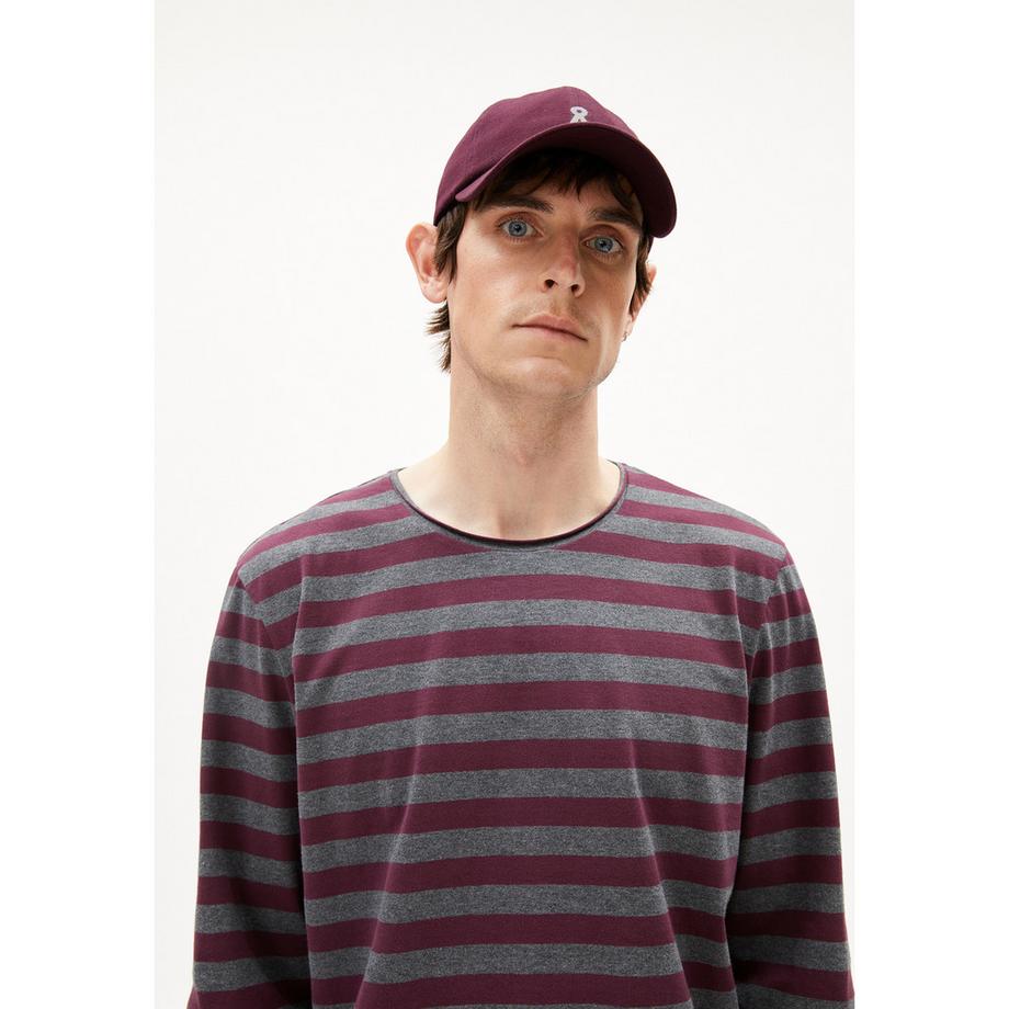 ARMEDANGELS Langarm Gestreiftes T-Shirt  