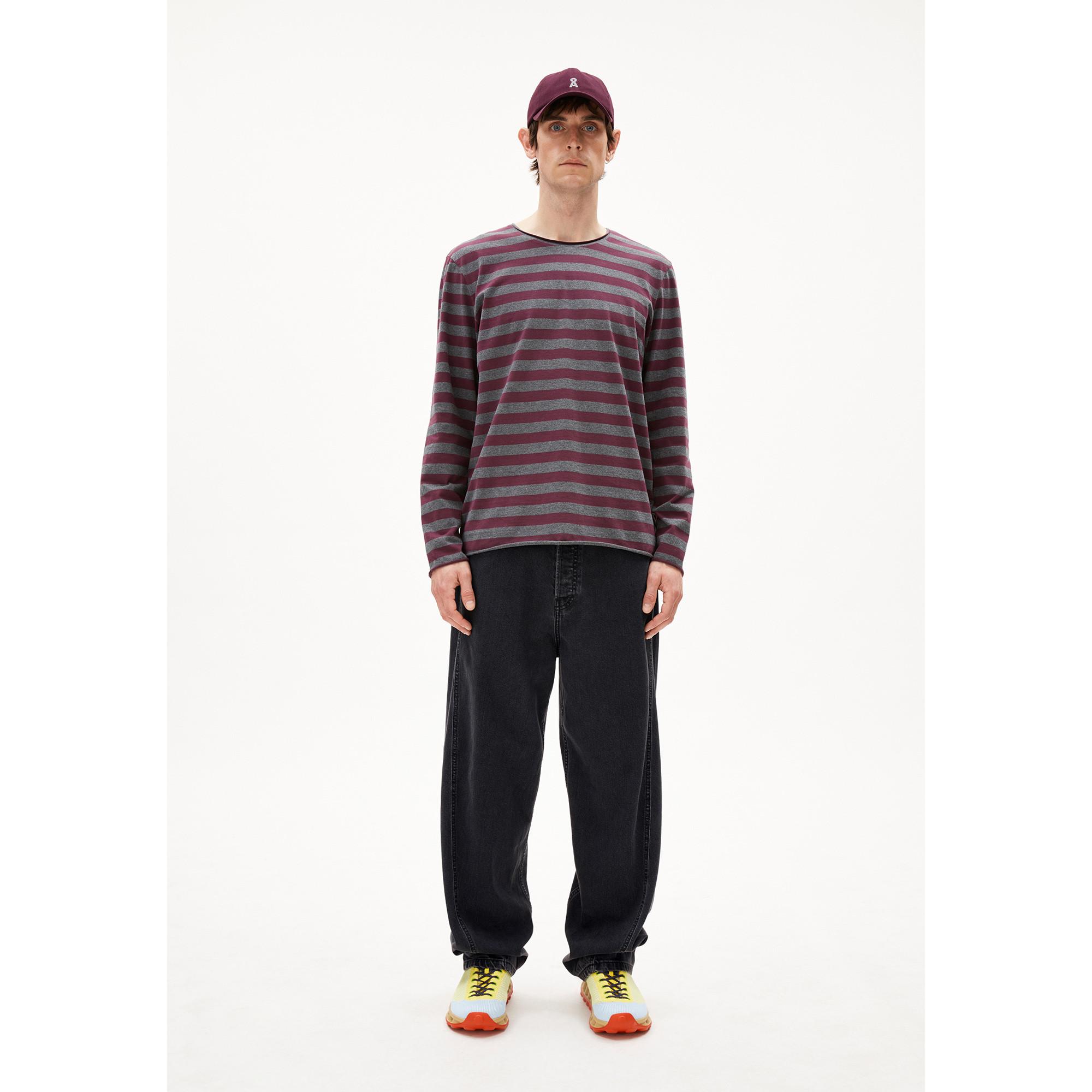 ARMEDANGELS Langarm Gestreiftes T-Shirt  