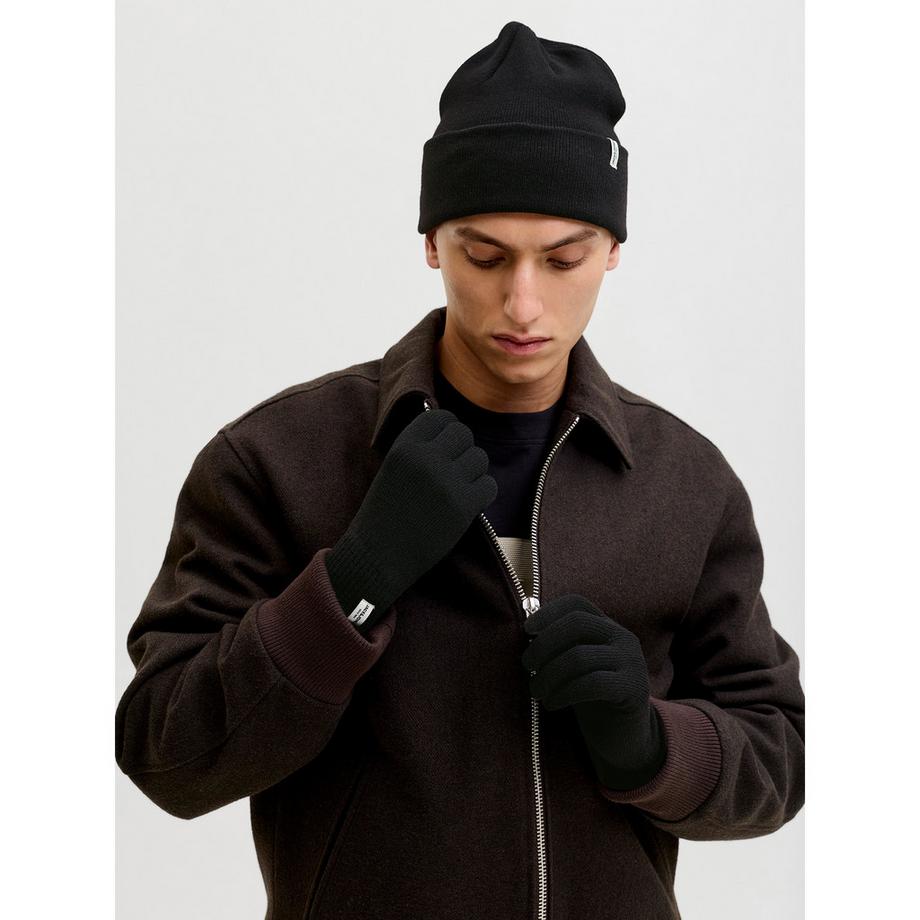 JACK & JONES JACCOOPER Bonnet et Gants Ensemble  