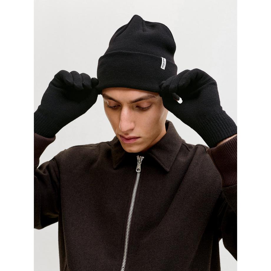 JACK & JONES JACCOOPER Bonnet et Gants Ensemble  