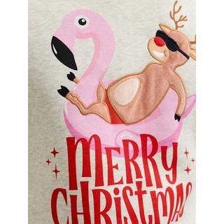 JACK & JONES Sweat-shirt Santa is Busy Print  