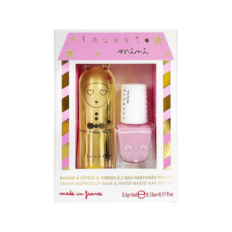 inuwet  Duo Balsam Nagellack - Cheescake Balsam - Wassernagellack Wassermelone 