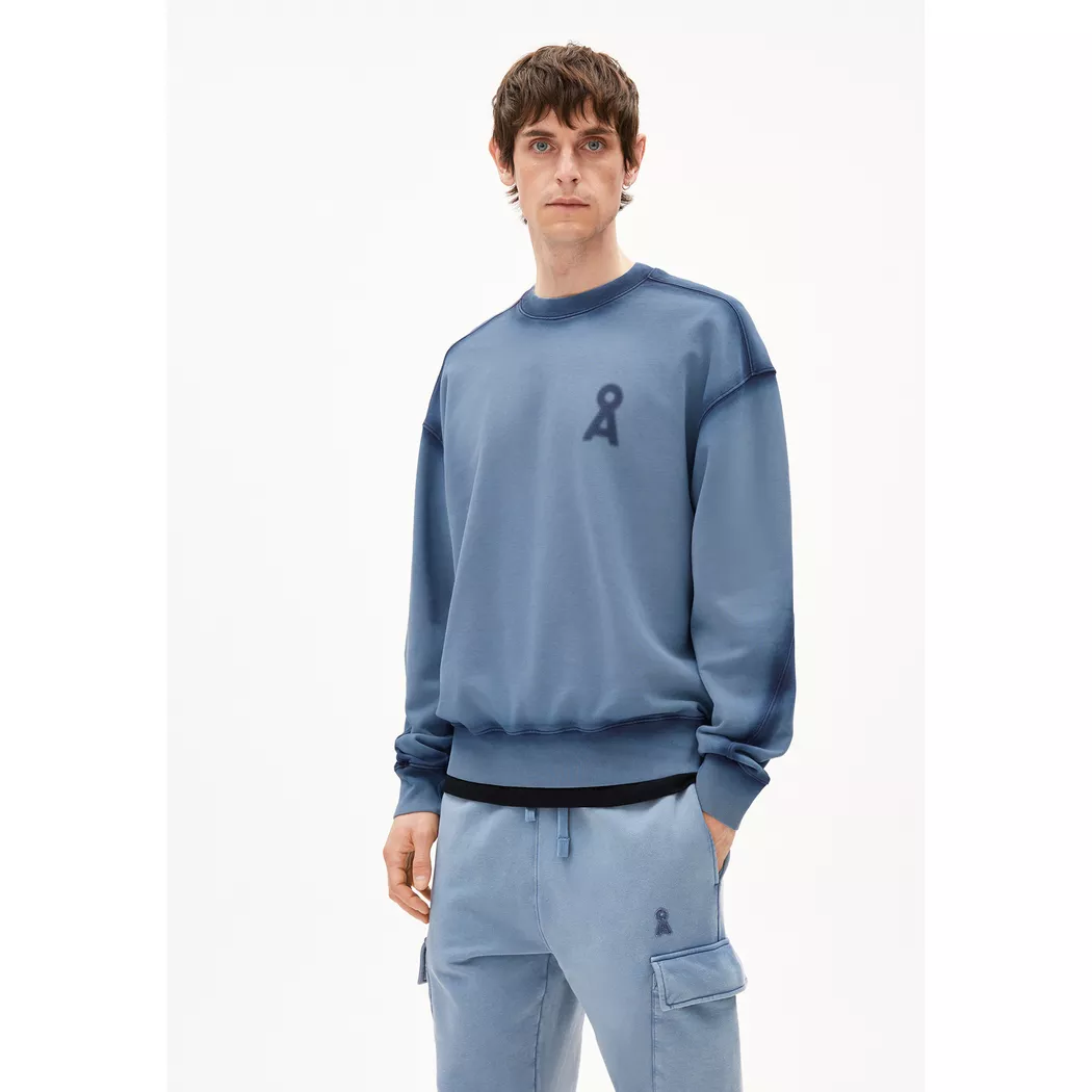 ARMEDANGELS - Sweatshirt, für Herren, Blau, Größe M