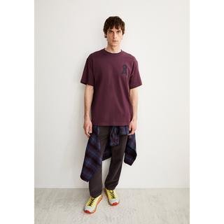 ARMEDANGELS Oversized Rundhals T-Shirt mit Logo Print  