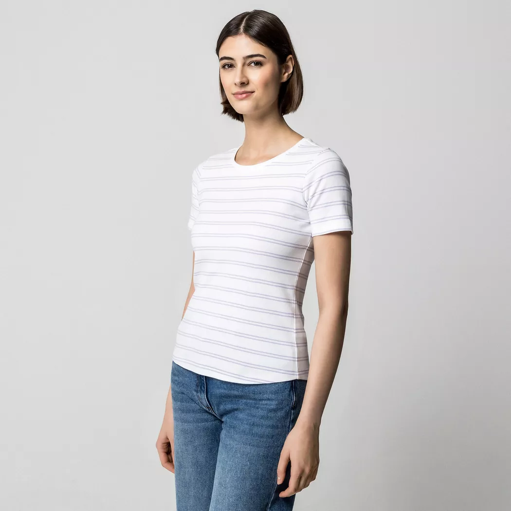 Manor Woman - T-Shirt, für Damen, Lavendel, Größe L 2
