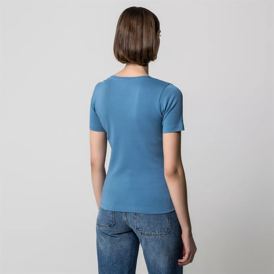 Manor Woman - T-Shirt, für Damen, Indigo, Größe XS