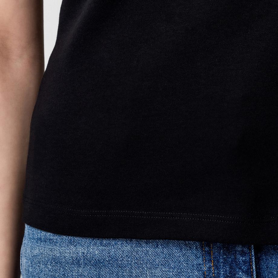 Manor Woman T-Shirt Scollo a V Maniche Corte  