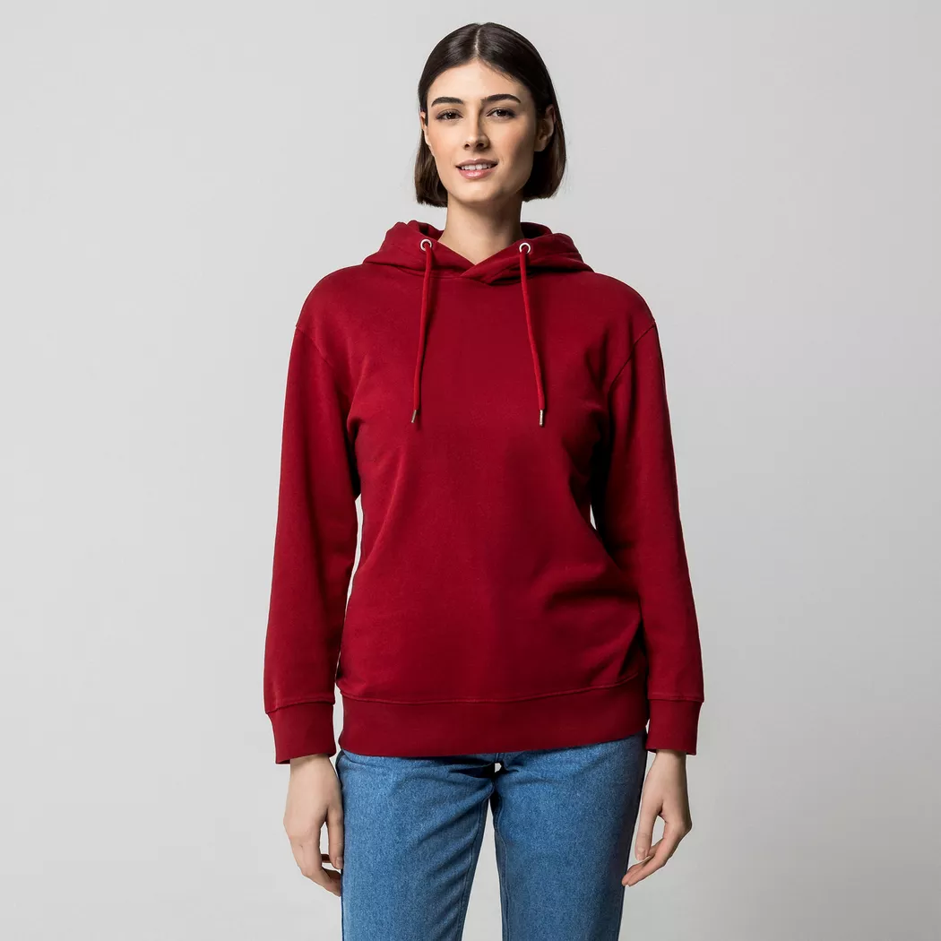 Manor Woman - Hoodie, für Damen, Rubin, Größe S